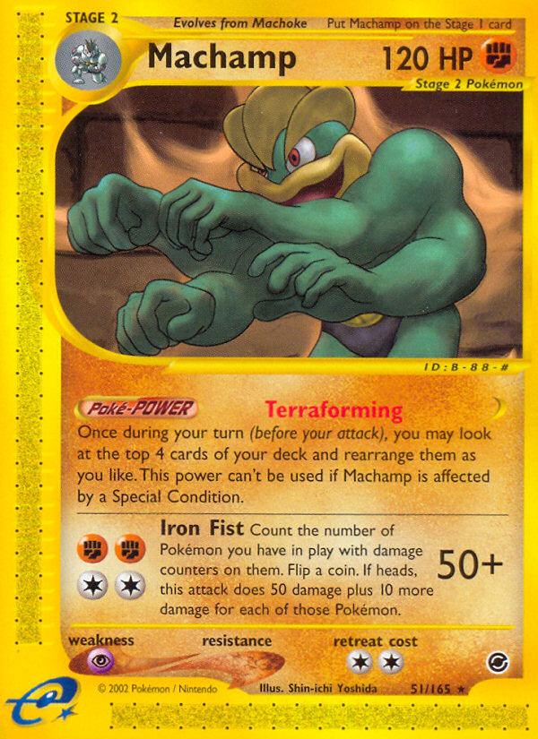Machamp (51/165) [Expedition: Base Set] | Good Games Morley