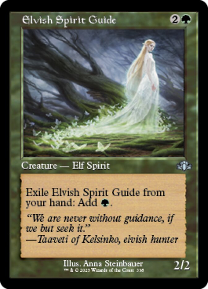 Elvish Spirit Guide (Retro) [Dominaria Remastered] | Good Games Morley