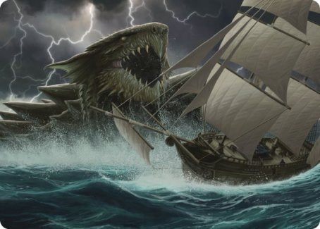 Dragon Turtle Art Card [Dungeons & Dragons: Adventures in the Forgotten Realms Art Series] | Good Games Morley