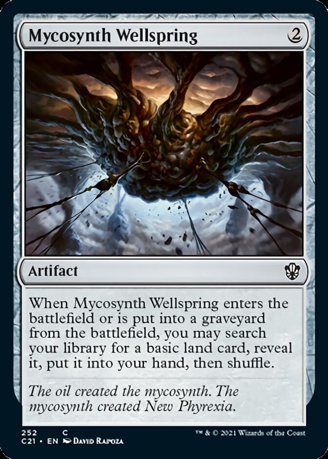 Mycosynth Wellspring [Commander 2021] | Good Games Morley