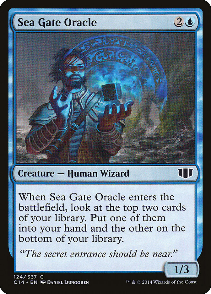 Sea Gate Oracle [Commander 2014] | Good Games Morley