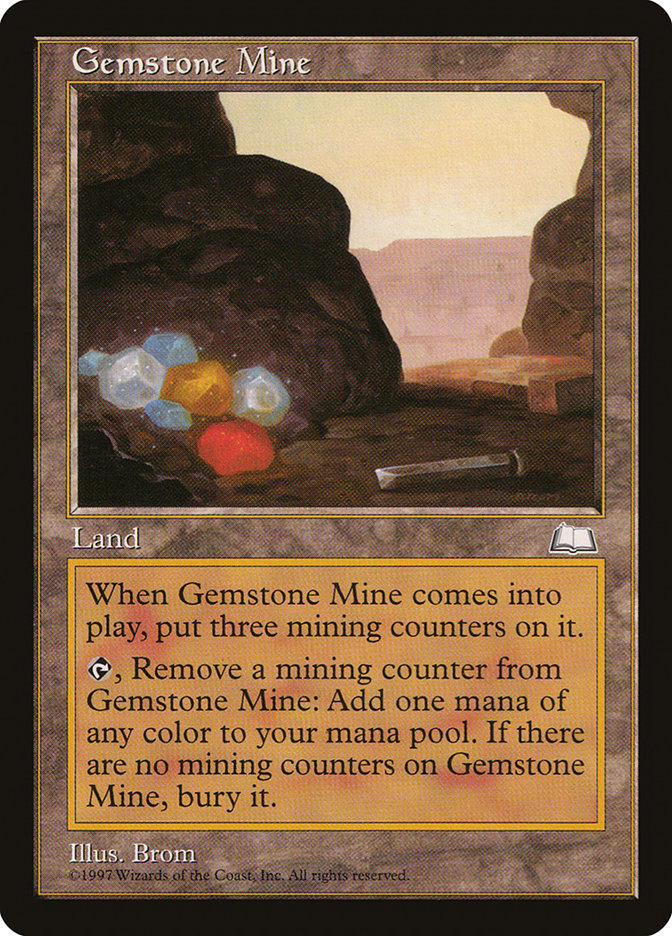 Gemstone Mine [Weatherlight] | Good Games Morley