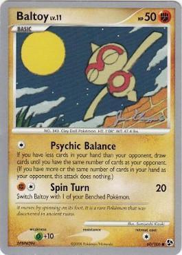 Baltoy LV.11 (60/106) (Psychic Lock - Jason Klaczynski) [World Championships 2008] | Good Games Morley