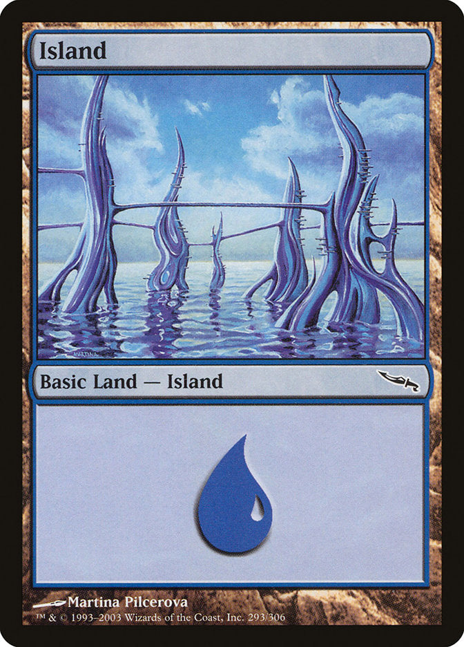 Island (293) [Mirrodin] | Good Games Morley