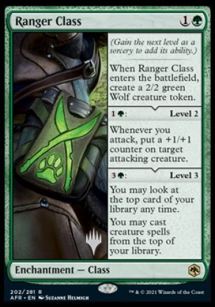 Ranger Class (Promo Pack) [Dungeons & Dragons: Adventures in the Forgotten Realms Promos] | Good Games Morley