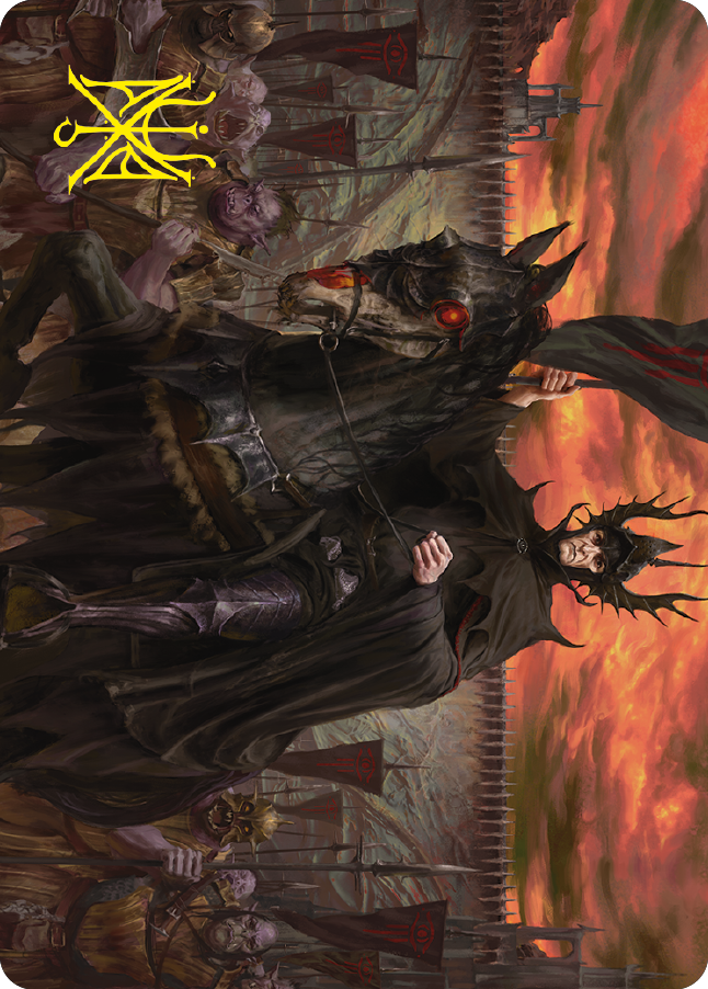 The Mouth of Sauron Art Card (Gold-Stamped Signature) [The Lord of the Rings: Tales of Middle-earth Art Series] | Good Games Morley