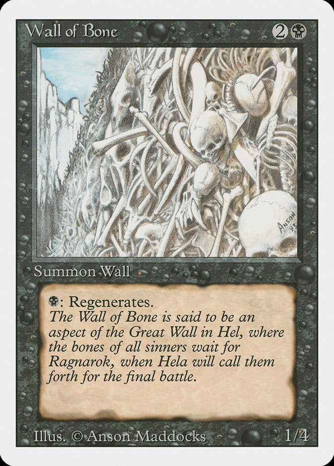 Wall of Bone [Revised Edition] | Good Games Morley