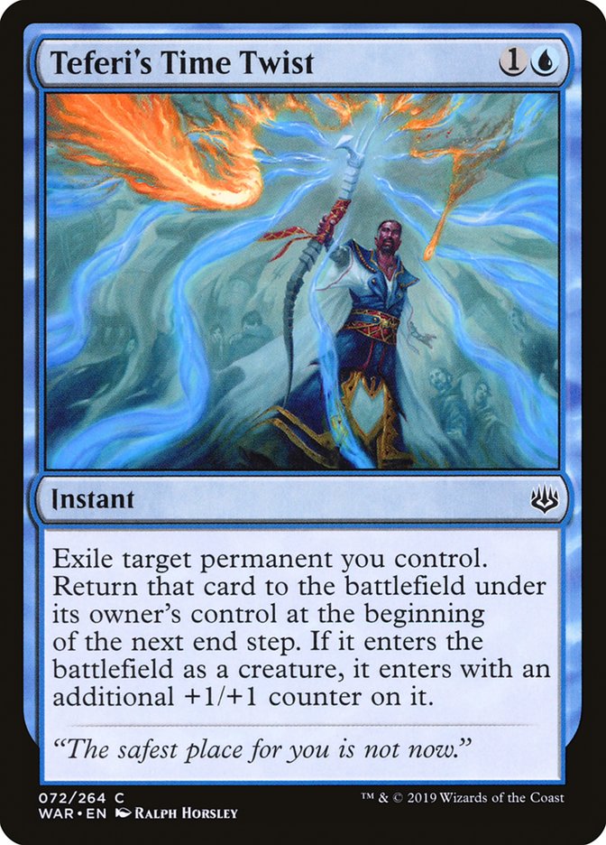 Teferi's Time Twist [War of the Spark] | Good Games Morley