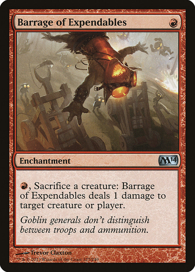 Barrage of Expendables [Magic 2014] | Good Games Morley
