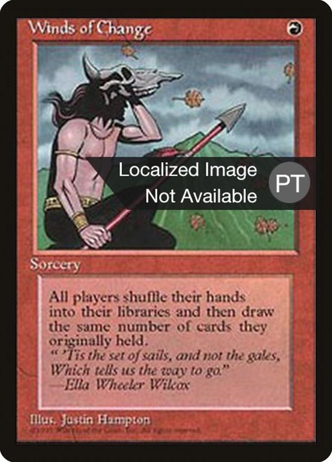 Winds of Change [Fourth Edition (Foreign Black Border)] | Good Games Morley
