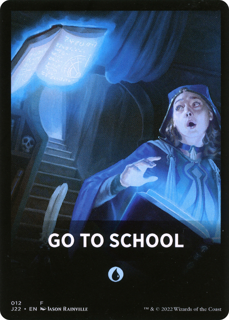 Go to School Theme Card [Jumpstart 2022 Front Cards] | Good Games Morley