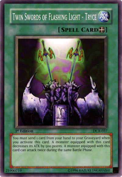 Twin Swords of Flashing Light - Tryce [DCR-037] Common | Good Games Morley