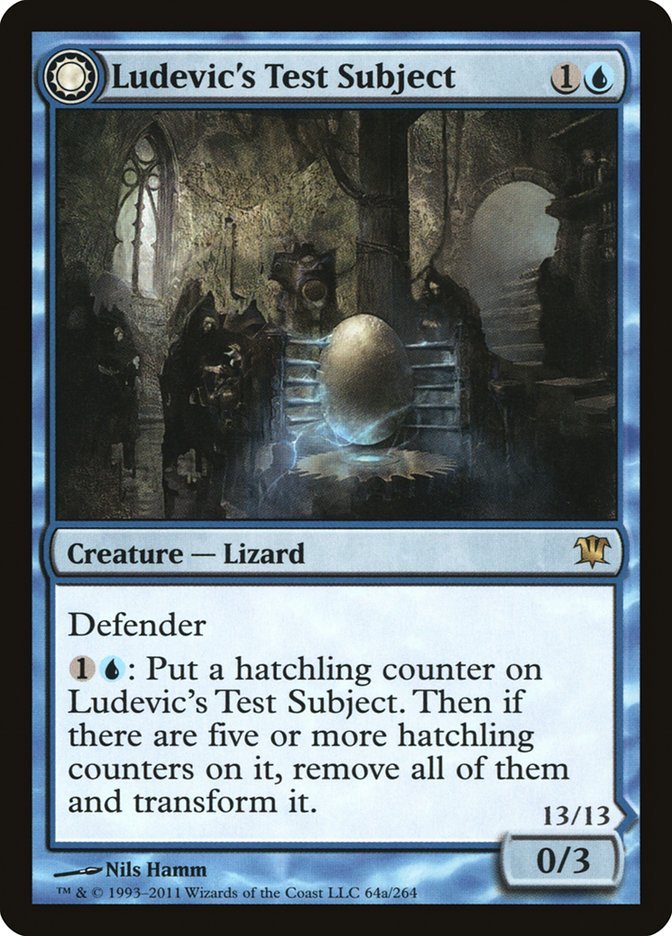 Ludevic's Test Subject // Ludevic's Abomination [Innistrad] | Good Games Morley
