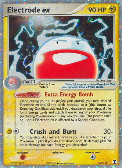 Electrode ex (107/112) [EX: FireRed & LeafGreen] | Good Games Morley