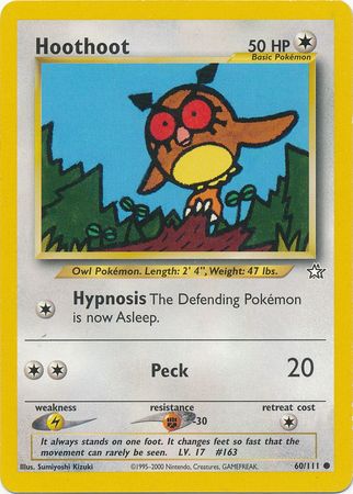 Hoothoot (60/111) [Neo Genesis Unlimited] | Good Games Morley