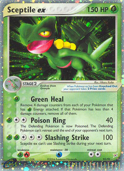 Sceptile ex (93/95) [EX: Team Magma vs Team Aqua] | Good Games Morley