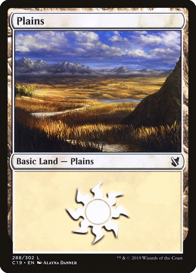 Plains (288) [Commander 2019] | Good Games Morley