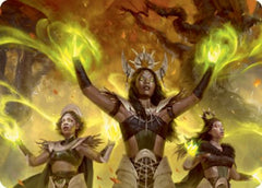 Dawnhart Wardens Art Card [Innistrad: Midnight Hunt Art Series] | Good Games Morley