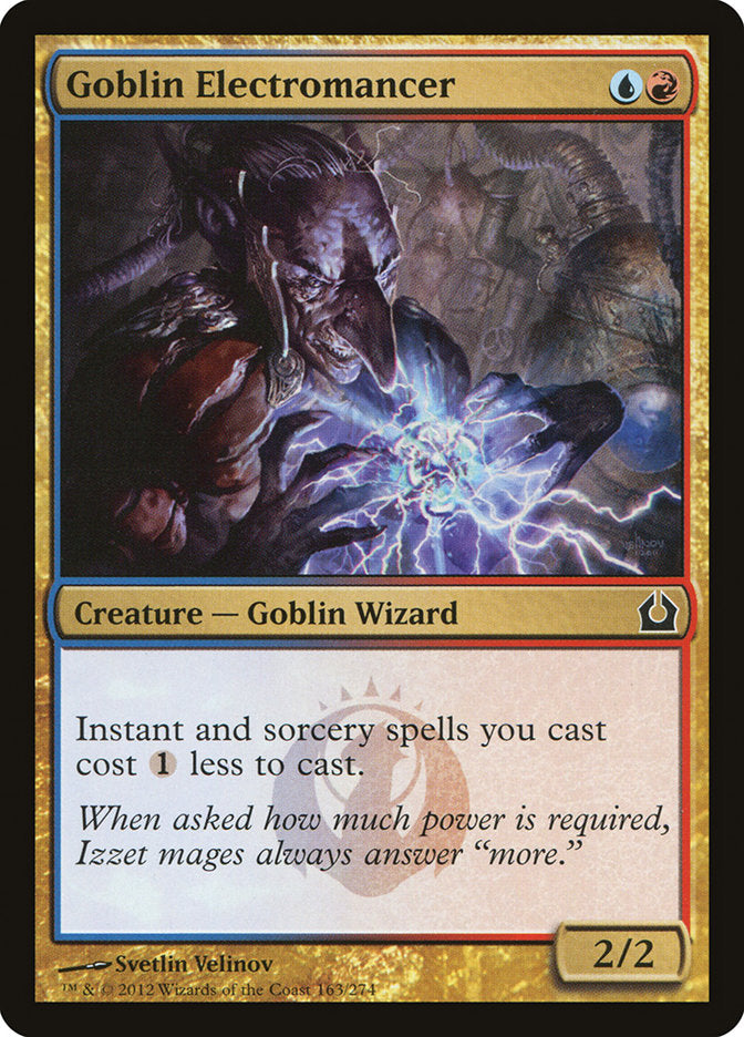 Goblin Electromancer [Return to Ravnica] | Good Games Morley