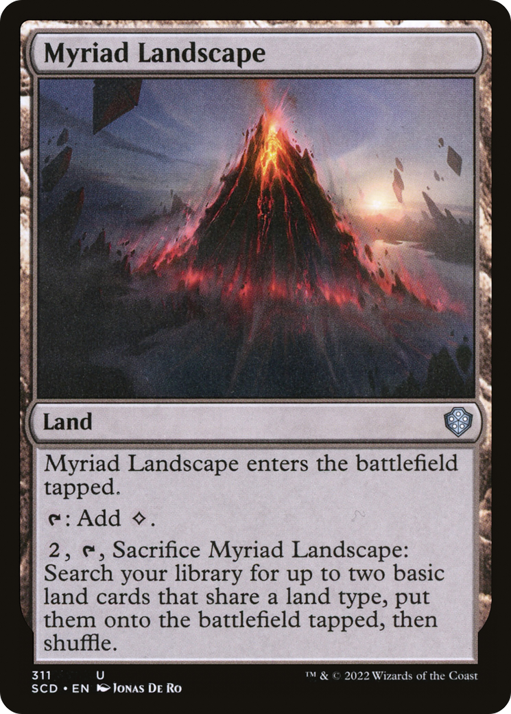 Myriad Landscape [Starter Commander Decks] | Good Games Morley