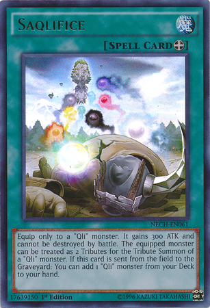 Saqlifice [NECH-EN061] Ultra Rare | Good Games Morley