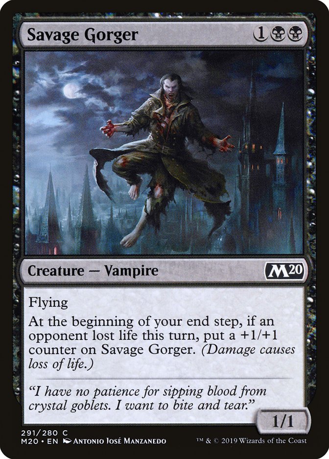 Savage Gorger [Core Set 2020] | Good Games Morley