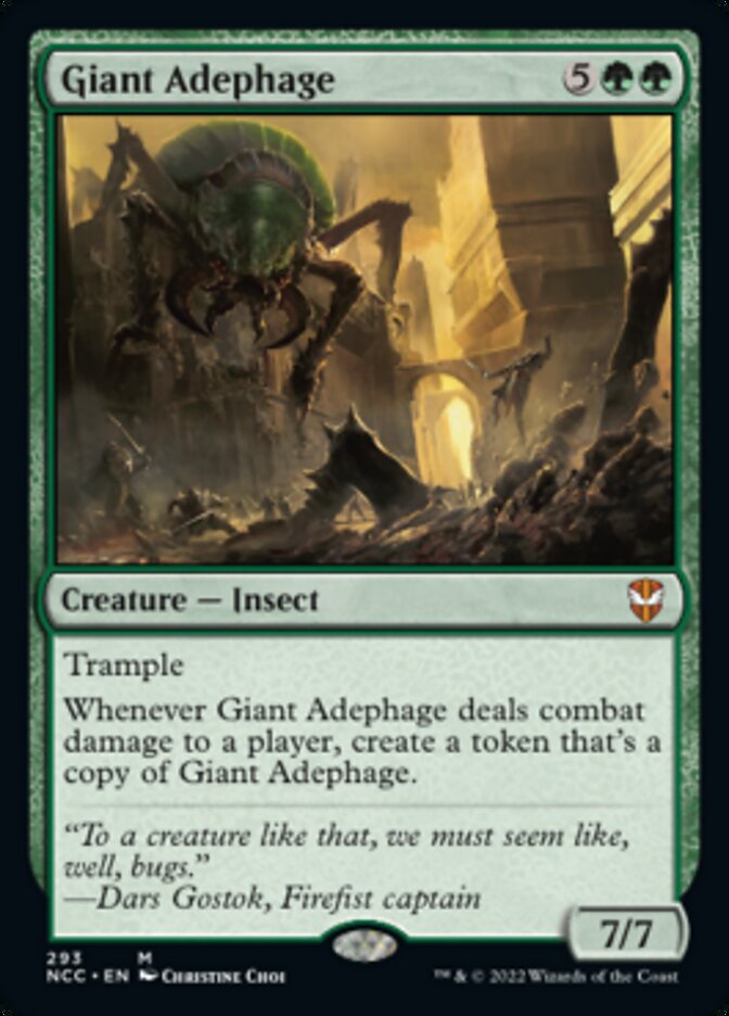 Giant Adephage [Streets of New Capenna Commander] | Good Games Morley