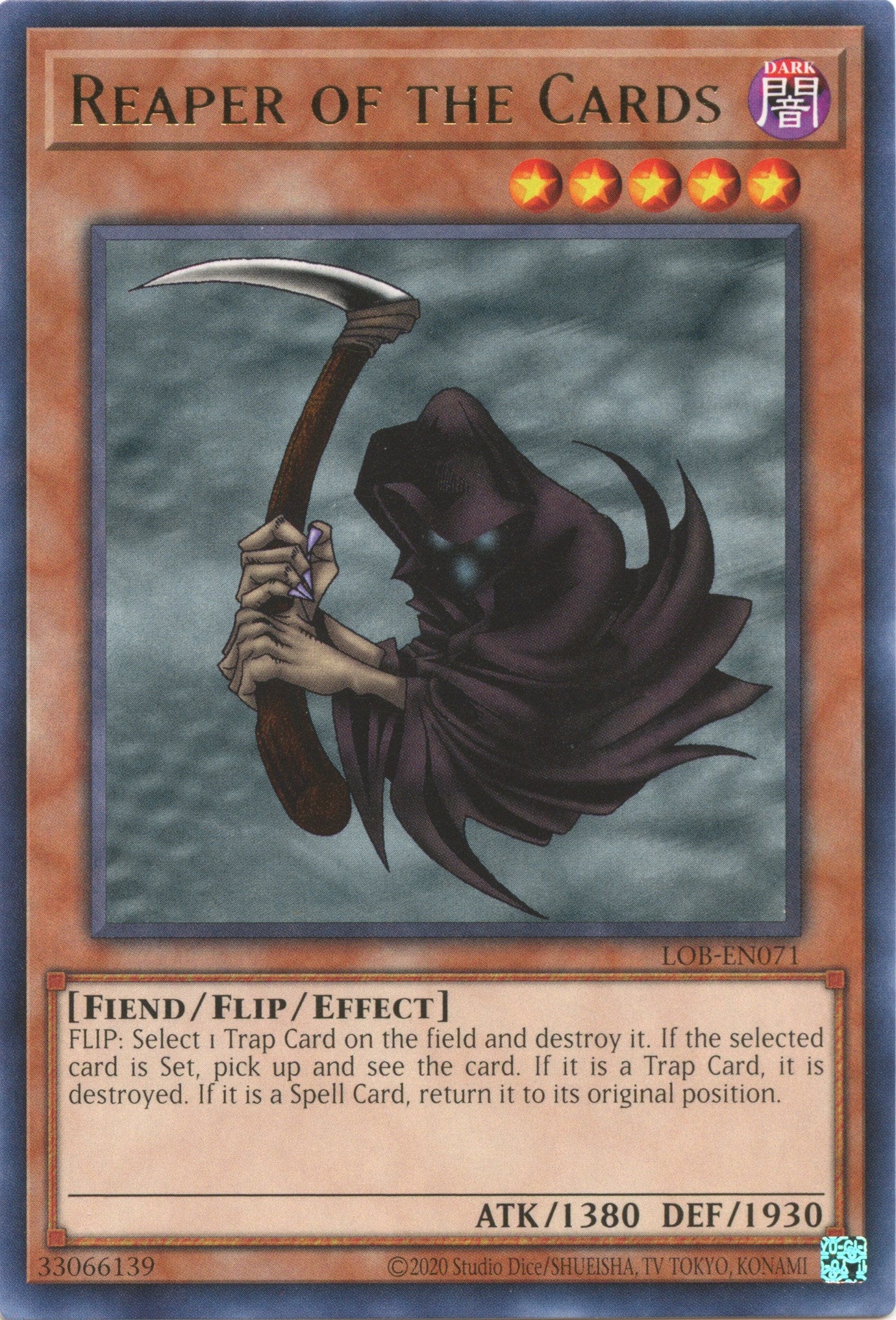 Reaper of the Cards (25th Anniversary) [LOB-EN071] Rare | Good Games Morley