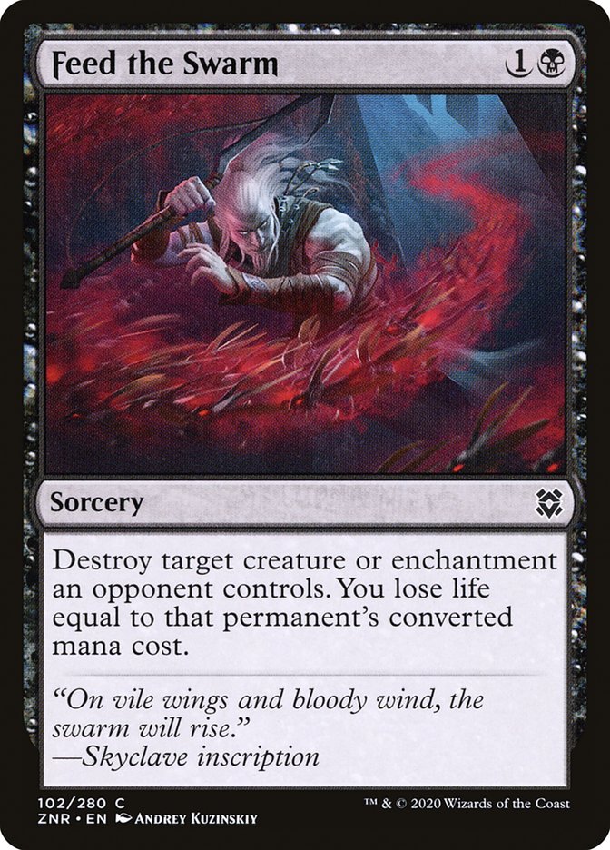 Feed the Swarm [Zendikar Rising] | Good Games Morley