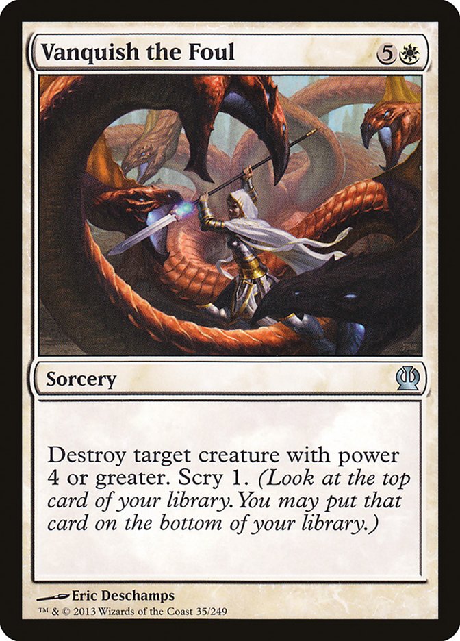 Vanquish the Foul [Theros] | Good Games Morley