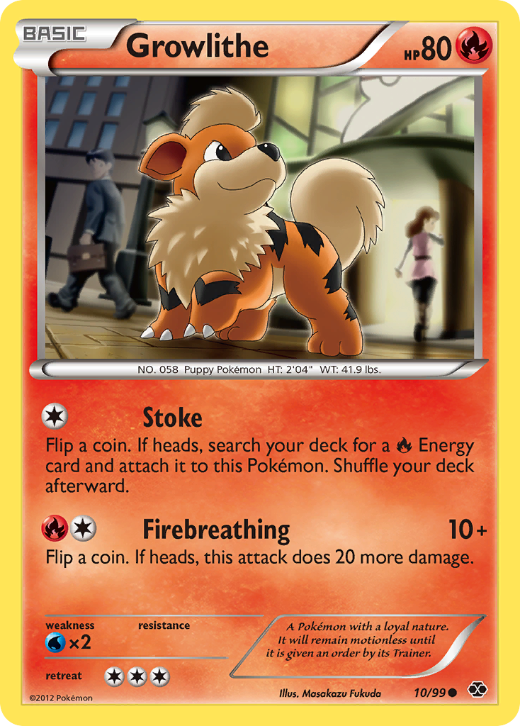 Growlithe (10/99) [Black & White: Next Destinies] | Good Games Morley