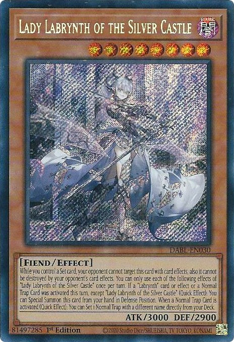 Lady Labrynth of the Silver Castle [DABL-EN030] Secret Rare | Good Games Morley