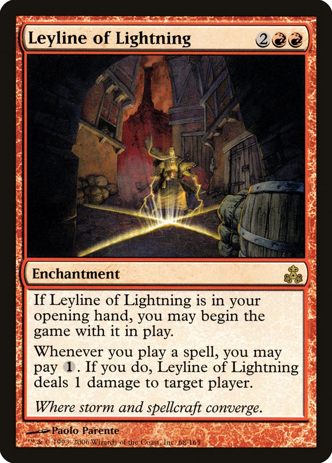 Leyline of Lightning [Guildpact] | Good Games Morley