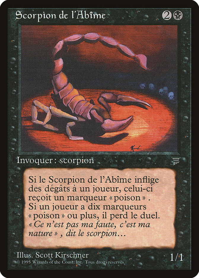 Pit Scorpion (French) - "Scorpion de l'Abime" [Renaissance] | Good Games Morley