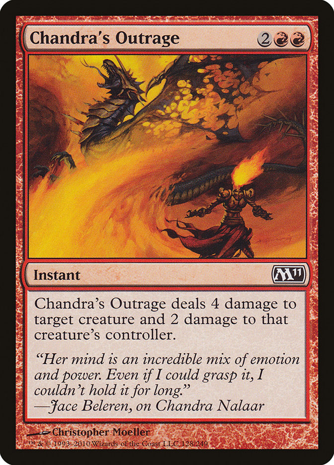 Chandra's Outrage [Magic 2011] | Good Games Morley