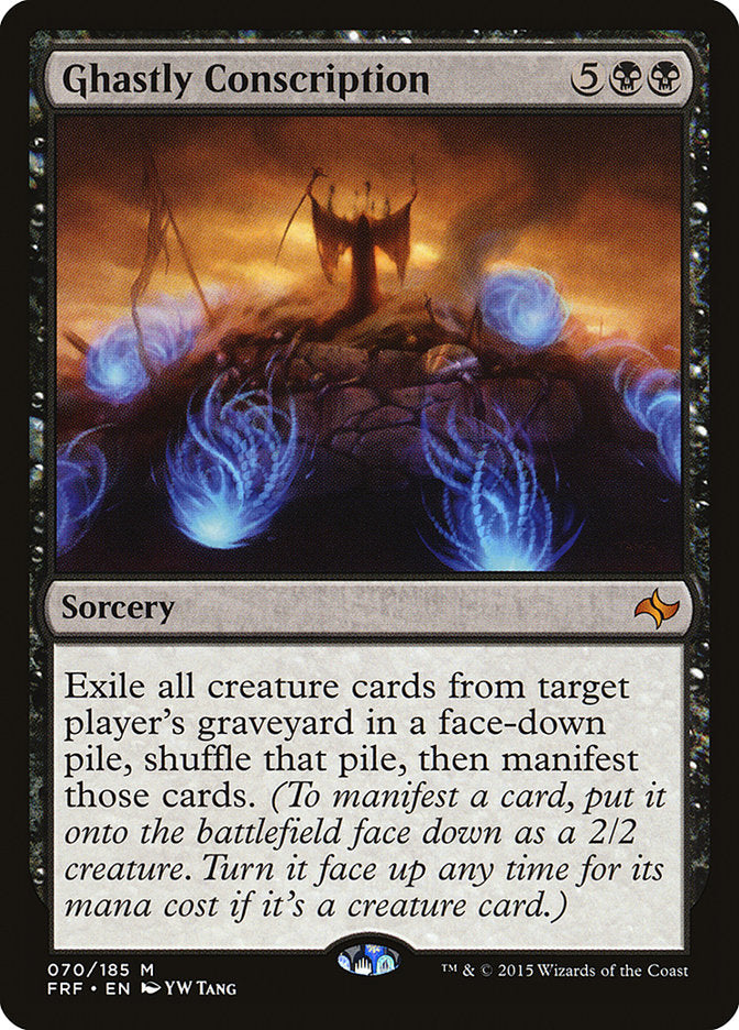 Ghastly Conscription [Fate Reforged] | Good Games Morley