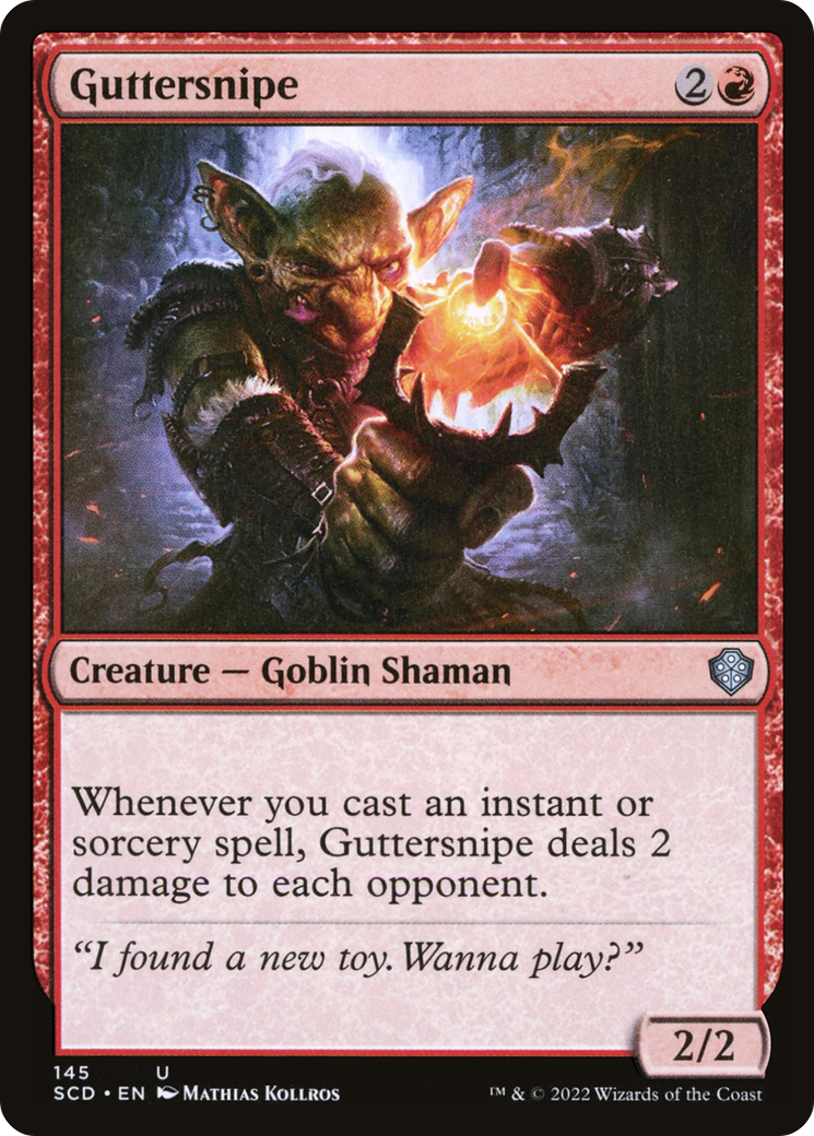 Guttersnipe [Starter Commander Decks] | Good Games Morley