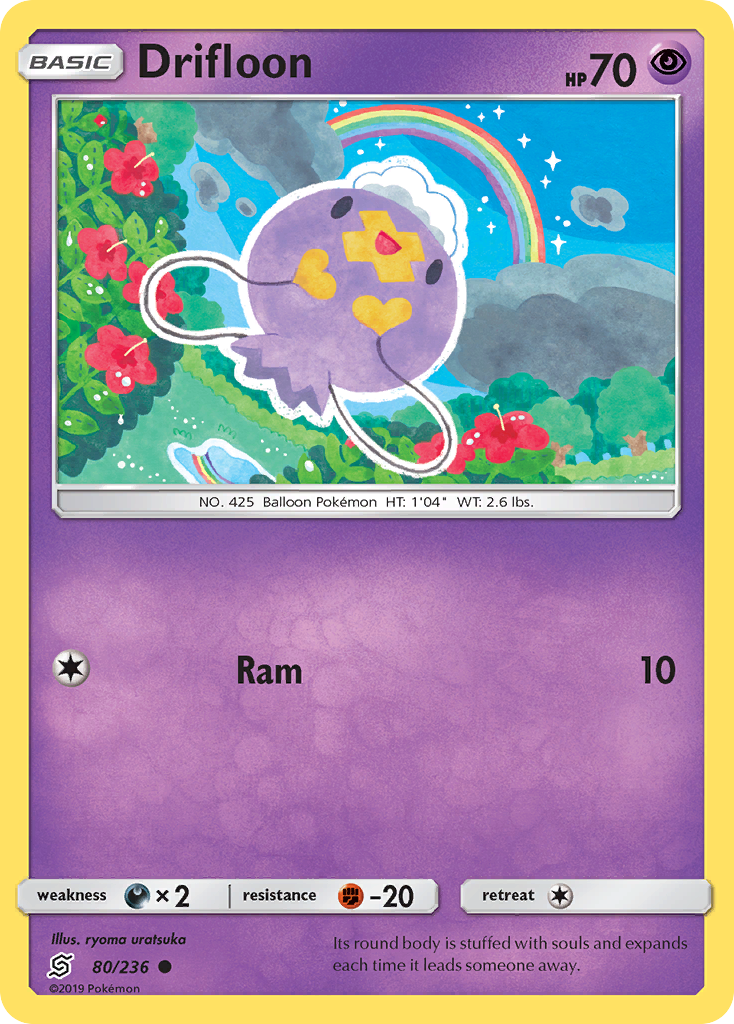 Drifloon (80/236) [Sun & Moon: Unified Minds] | Good Games Morley