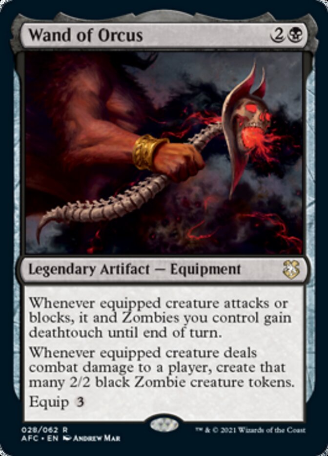 Wand of Orcus [Dungeons & Dragons: Adventures in the Forgotten Realms Commander] | Good Games Morley