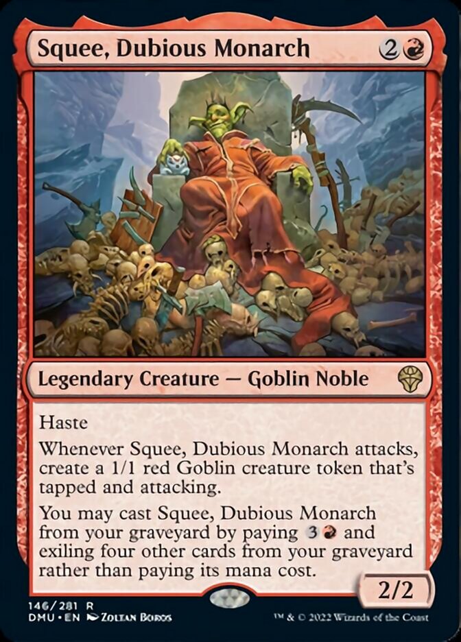 Squee, Dubious Monarch [Dominaria United] | Good Games Morley