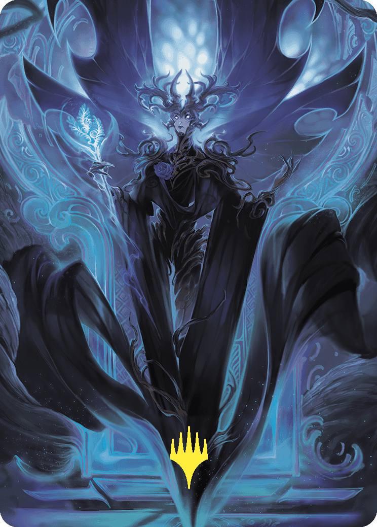 Talion, the Kindly Lord Art Card (Gold-Stamped Planeswalker Symbol) [Wilds of Eldraine Art Series] | Good Games Morley