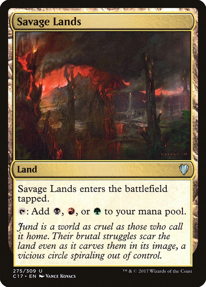 Savage Lands [Commander 2017] | Good Games Morley