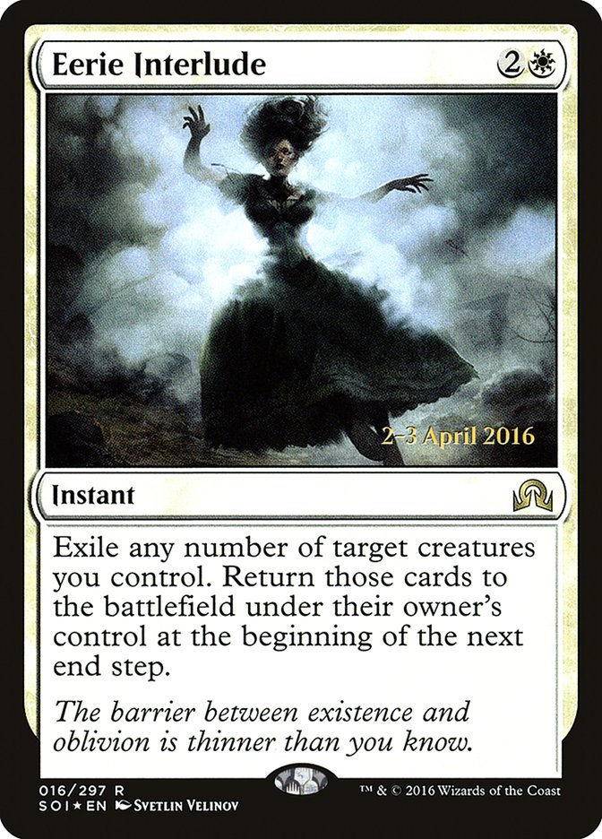 Eerie Interlude [Shadows over Innistrad Prerelease Promos] | Good Games Morley
