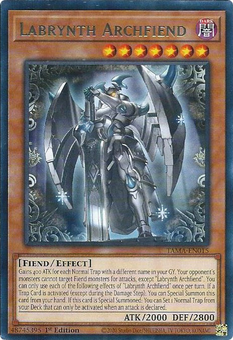 Labrynth Archfiend [TAMA-EN015] Rare | Good Games Morley