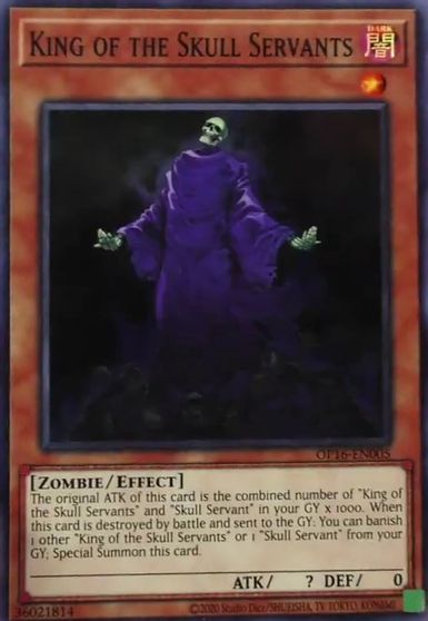 King of the Skull Servants [OP16-EN005] Super Rare | Good Games Morley
