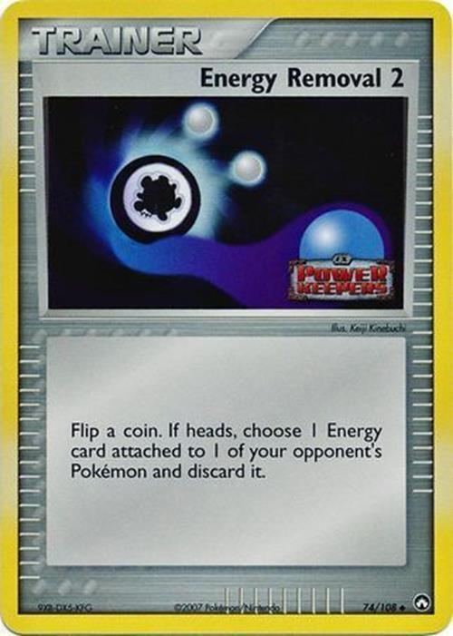 Energy Removal 2 (74/108) (Stamped) [EX: Power Keepers] | Good Games Morley