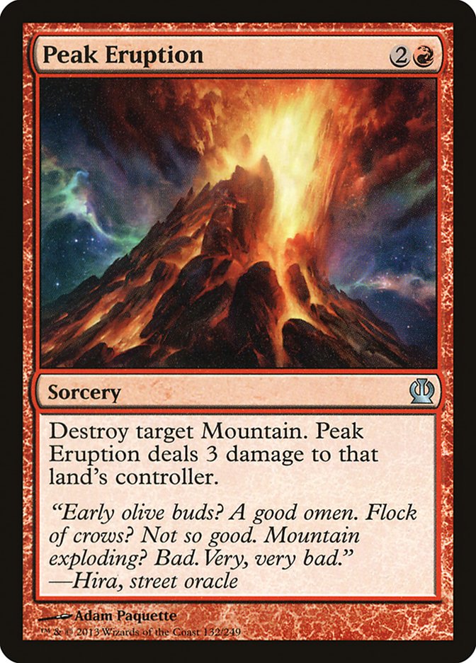 Peak Eruption [Theros] | Good Games Morley