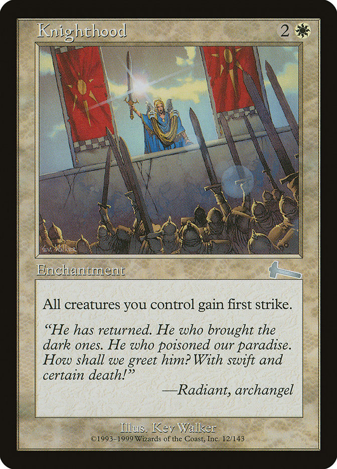 Knighthood [Urza's Legacy] | Good Games Morley