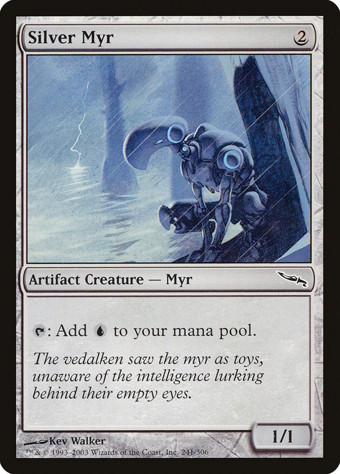 Silver Myr [Mirrodin] | Good Games Morley