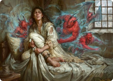 Eruth, Tormented Prophet Art Card [Innistrad: Crimson Vow Art Series] | Good Games Morley